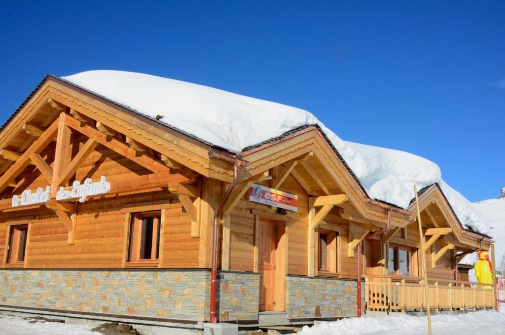 Residence Les Melezes Alpe d'Huez Buitenkant foto