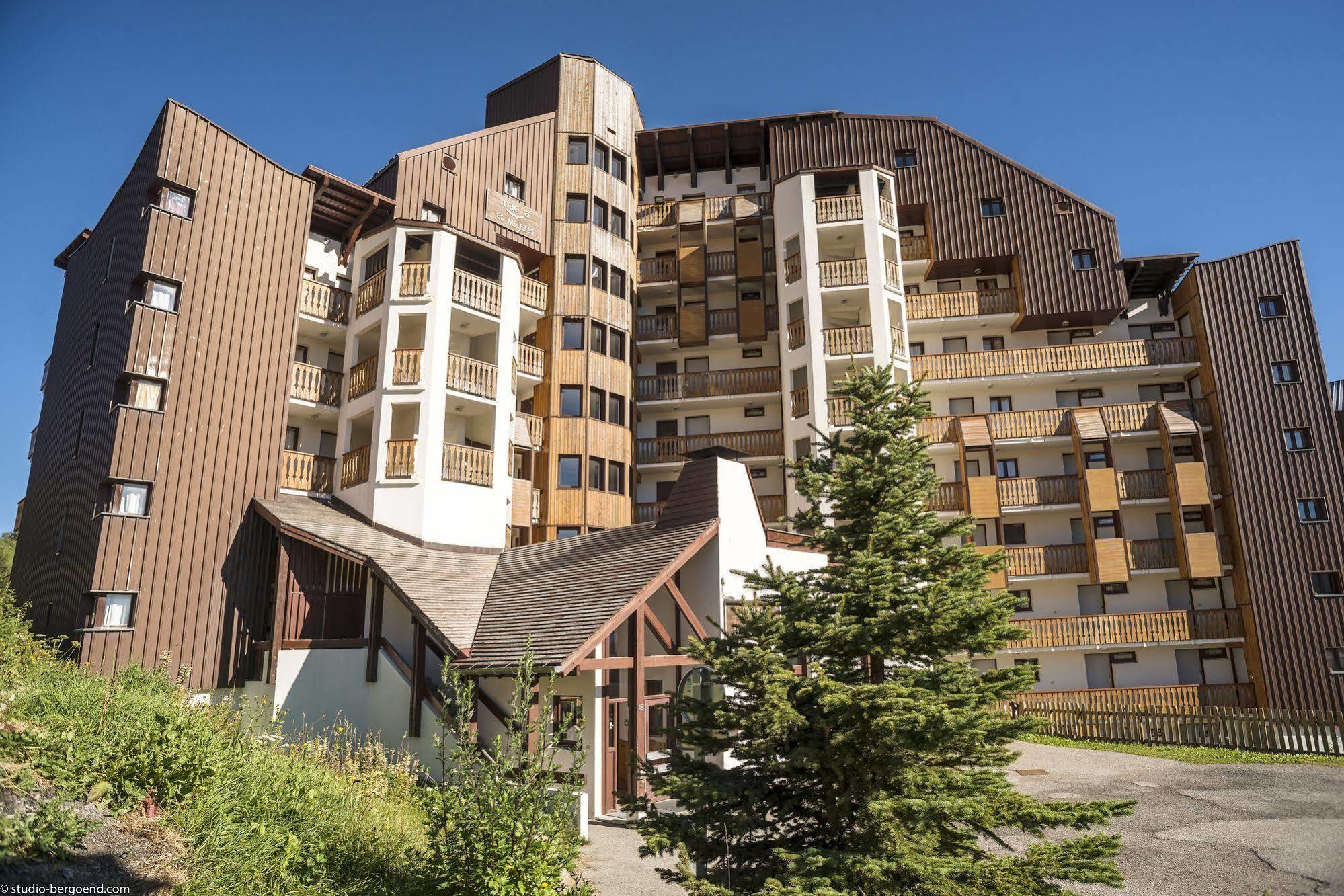 Residence Les Melezes Alpe d'Huez Buitenkant foto