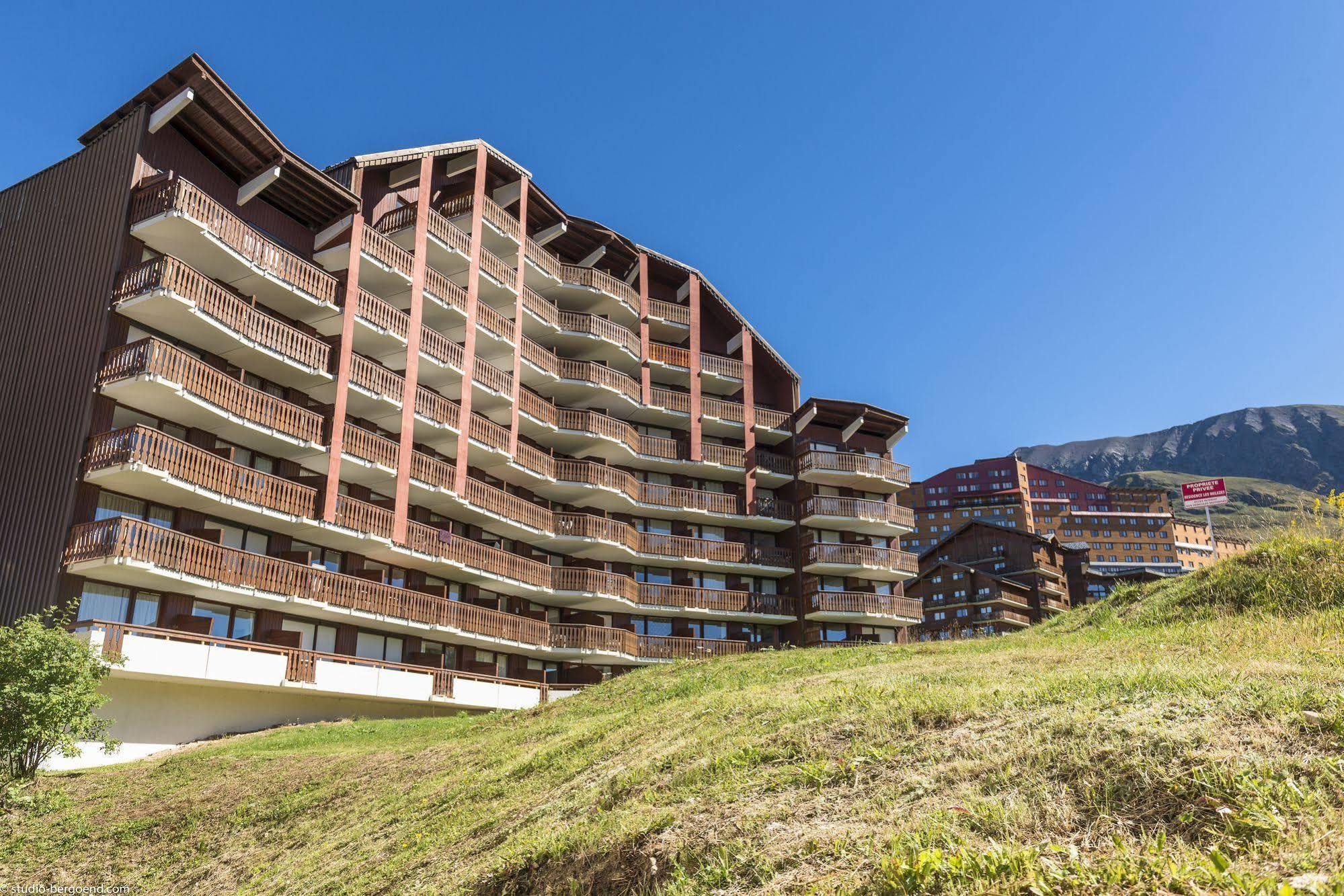 Residence Les Melezes Alpe d'Huez Buitenkant foto