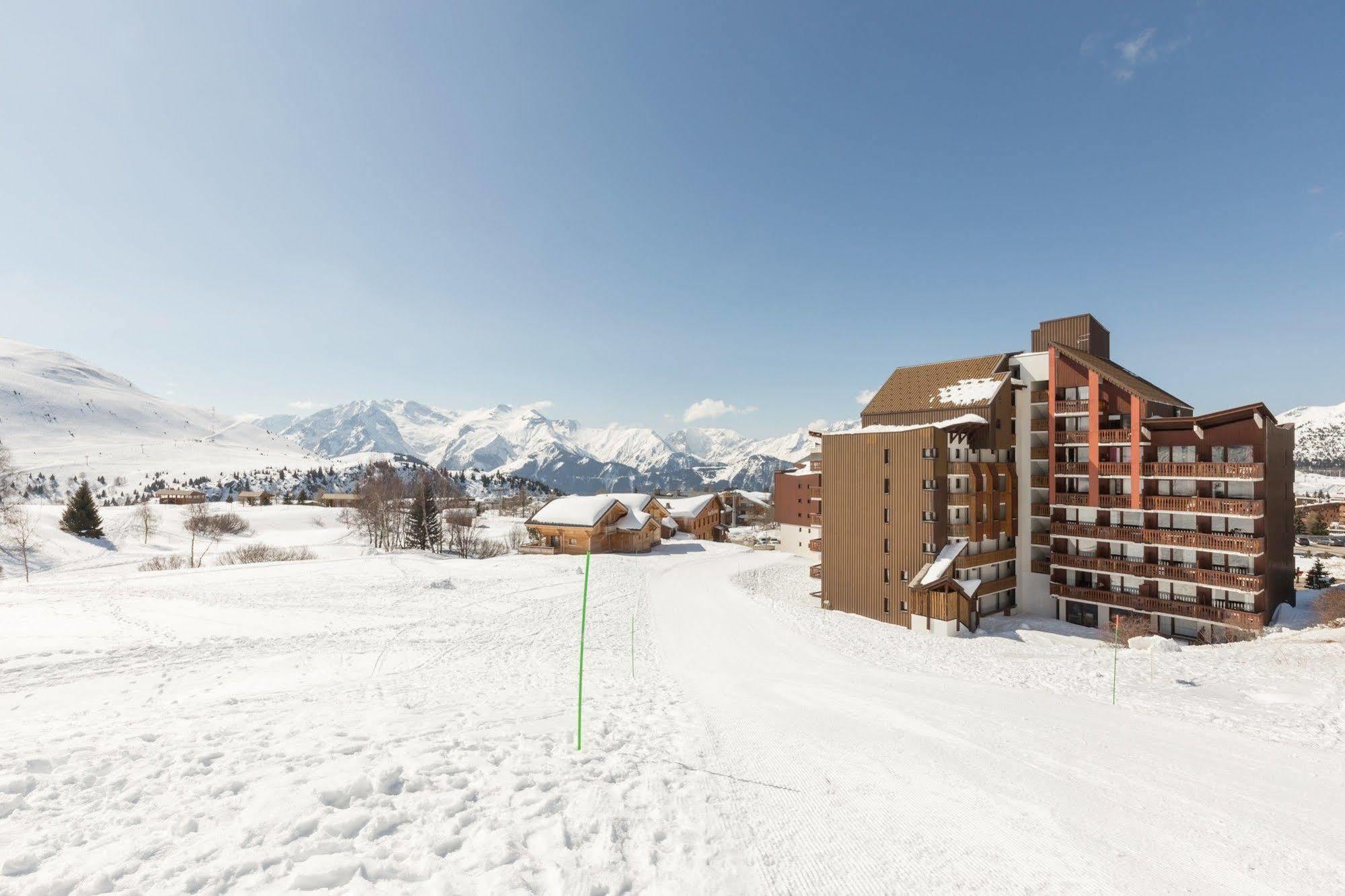 Residence Les Melezes Alpe d'Huez Buitenkant foto